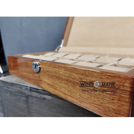 12 Solid Wood Watch Box