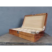 12 Solid Wood Watch Box