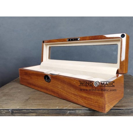 6 Solid Wood Watch Box