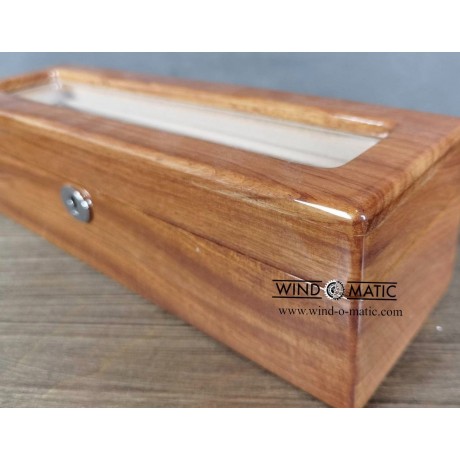 6 Solid Wood Watch Box